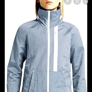 NIKE NIKES Womens Tech Aeroshield Moto Wind Running Jacket